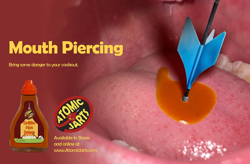 First iteration of print ad