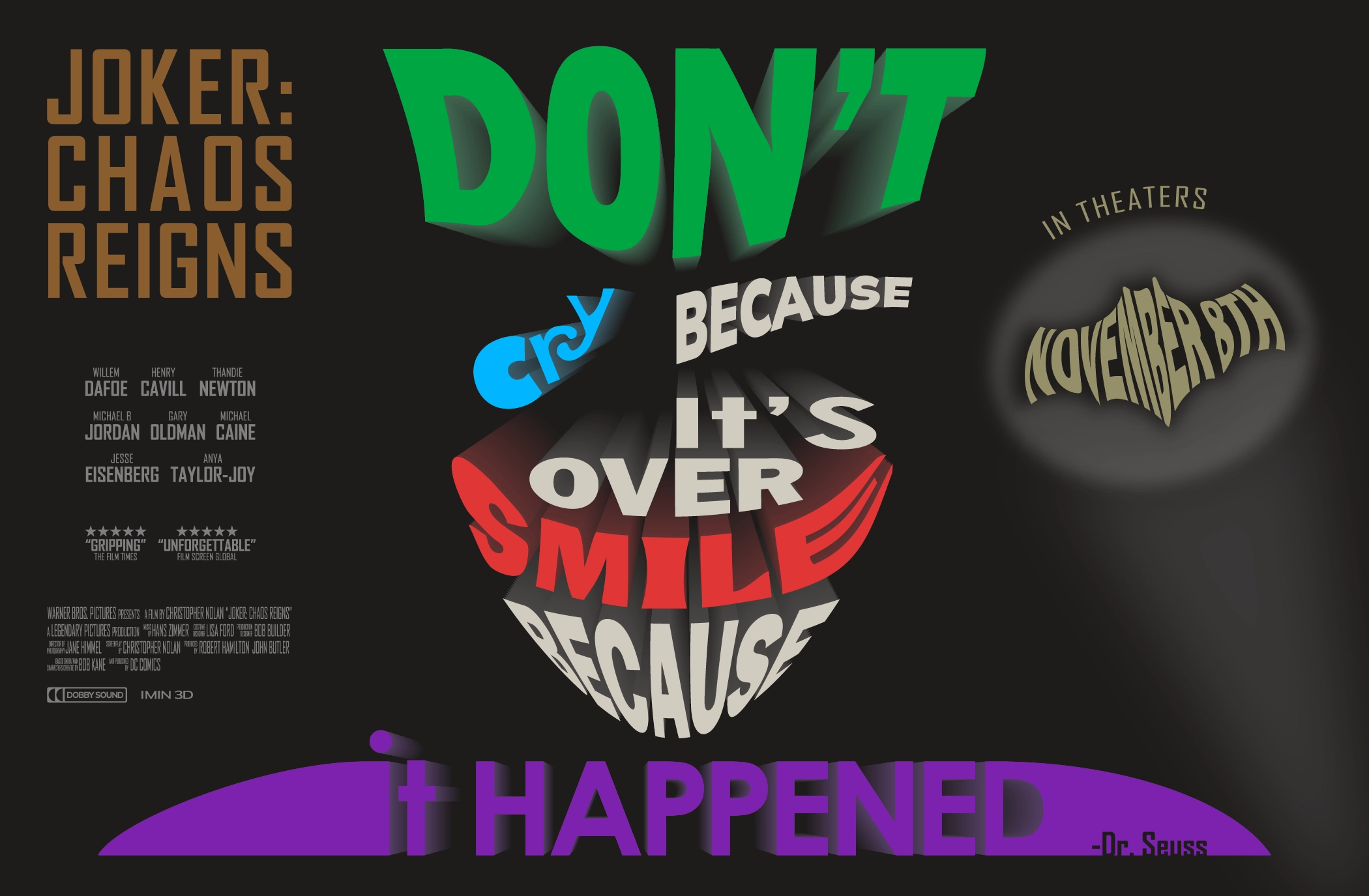 Joker Movie Poster Ad