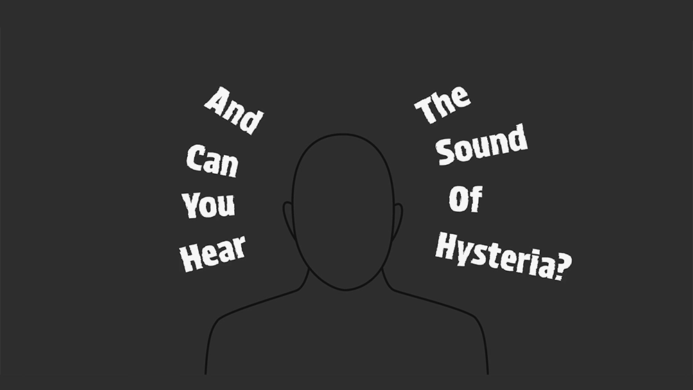 Use of glitch effect