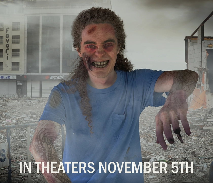 Depiction of myself as a zombie