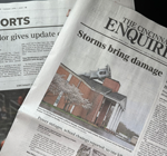 A copy of the Cincinnati Enquirer