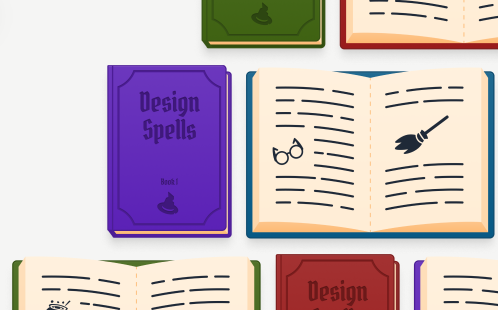 Screenshot of Design Spells hero image