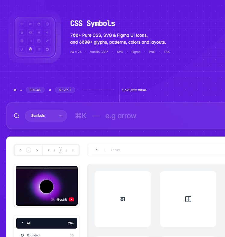 Screenshot of CSS.gg